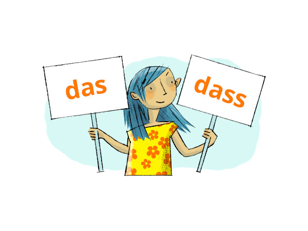 Der Unterschied zwischen dass&amp;quot; und &amp;quot;das&amp;quot;